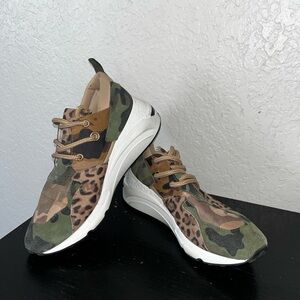 Steve Madden Animal Print Sneakers
